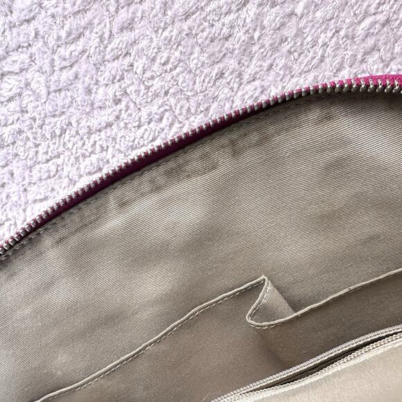 Coach F25671 Peyton Cora Dome Satchel Magenta Saffiano Leather Top Handle Bag - Picture 14 of 16